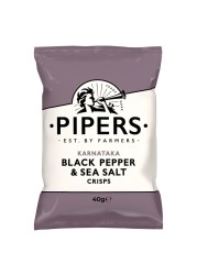 Pipers Karnataka Black Pepper and Sea Salt 40g