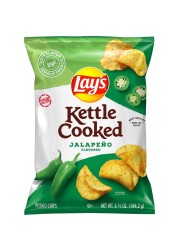 Lay&#39;s Jalapeno Flavoured Kettle Cooked Potato Chips, 184.2g