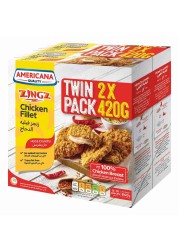 Americana Zingz Chicken Fillet 420g Pack of 2