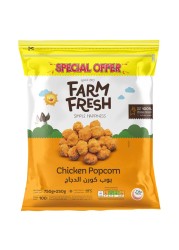 Farm Fresh Chicken Popcorn, 750g+250g Free