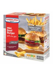 Americana Beef Burger Mini Slider 400g