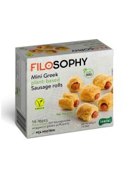 Filosophy Mini Greek Plant Based Sausage Rolls 450g