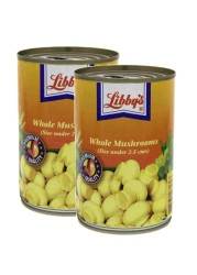 Libby&#39;s Whole Mushroom, 400g Pack of 2