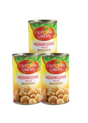 California Garden Ready To Eat Whole Mushrooms 425g Pack of 3