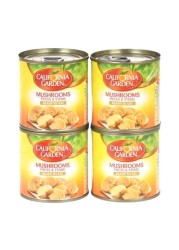 California Garden Ready To Eat Mushrooms Pieces And Stems 184g Pack of 4