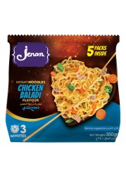 Jenan Instant Noodles Chicken Baladi Flavour 70g Pack of 5