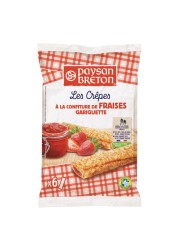 Paysan Breton Crepes Strawberry Filled 180g