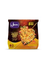 Jenan Instant Noodles Chicken Curry Flavour 75g Pack of 5