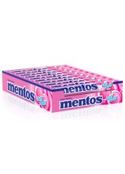 Mentos Tutti Frutti Flavour Chewy Candy, 38g Pack of 40