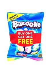 Bazooka Mix-Upz Splash Fruit Chewy Candy Share Bag 120g Pack of 2