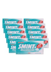 Smint Mints Clean Breath Sugarfree Tin Wintergreen, 35g Pack of 12