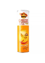 Mister Hot and Spicy Potato Crisp Chips 160g