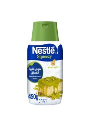Nestle Squeezy Pistachio Flavoured Sweetened Condensed Milk Topping, 450g