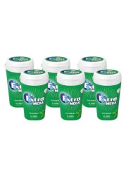 Wrigley&#39;s Extra Mega Spearmint Sugarfree Chewing Gum, 51.5g Pack of 6