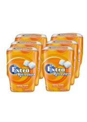 Wrigley&#39;s Extra Refreshers Tropical Flavour Sugarfree Chewing Gum, 67g Pack of 6