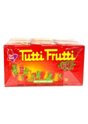 Cloetta Red Band Tutti Frutti Bears Fruit Flavoured Candy, 18g Pack of 30