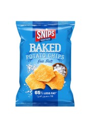 Snips Baked Potato Chips Sea Salt, 150g