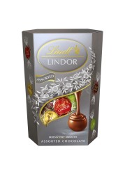 Lindt Lindor Silver Cornet Assorted Chocolate Truffles 200g