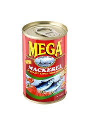 Mega Mackerel in Tomato Sauce with Chili, 155g