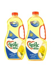 Afia Multi Usage Canola Oil, 1.5L Pack of 2