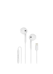 Green Lion Wired Stereo Earphones With Type-C Connector, Stereo Surround, Seamless Sound, Endless Connection, Durable TPE + Copper Wire, 1.2M Cable Length, Clear Sound - White