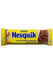 Nestle Nesquik Chocolate Breakfast Cereal Bar, 25g