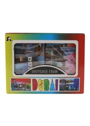 STK Souvenir From Dubai Themed Playing Card Set Multicolour 2 PCS