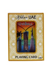 Winds Trading Ahlan UAE Dubai Design Playing Cards Multicolour