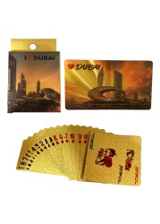 Gold Foil Hang Play Card Assorted