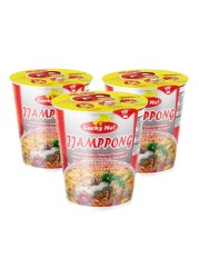 Lucky Me! Jjamppong Instant Noodle Soup, 70g Pack of 3