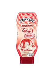 Smucker&#39;s Sundae Syrup Strawberry 567g