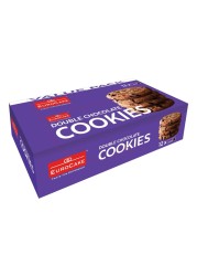 EuroCake Double Chocolate Cookies, 36g Pack of 12