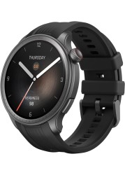 Amazfit Balance Smart Watch, AI Fitness Coach, Sleep &amp; Health Tracker With Body Composition, GPS, Alexa Built-In, Bluetooth Calls, 14-Day Battery, 1.5&quot; AMOLED Display, For Android/iPhone, Black