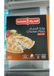 SUNBULAH SPICY CHICKEN PIZZA 470GM