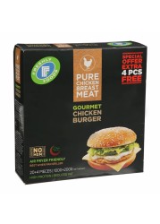 FRESHLY 20 CHICKEN BURGER 50GM