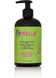 Mielle Rosemary Mint Strengthening Leave-in Conditioner, 355 ml (Pack of 1)