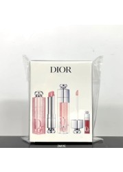 DIOR ADDICT 3-PIECE SET (001 Pink) Lip Glow Lip Maximizer & Mini LIP ESSENTIALS