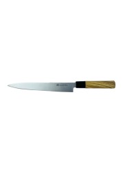 Home Pro Carving Knife Silver And Brown 8inch