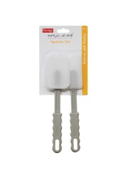 Prestige Main Spatula Set Grey And White 2 PCS
