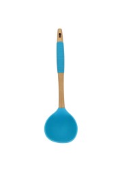 Home Pro Silicone Head Ladle Blue And Beige