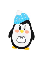 PVC and Metal Penguin Pattern Bottle Opener