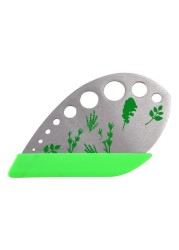 Stainless Steel Herb Striper and Cutter