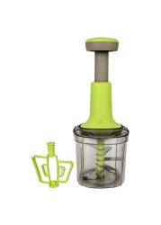 Elegante Slicer Push Type Square Shaped Multi Chopper 1000ml