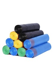 عام-45 * 50CM الثقيلة المنزلية واجب أكياس القمامة القمامة أكياس التخزين مع الرباط للمنزل مطبخ حمام غرفة نوم والمعيشة مكتب غرفة