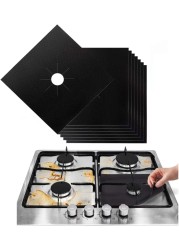 Aiwanto 8Pcs Gas Stove Burner Covers Non-Stick Gas Protectors Reusable Cover for Gas