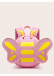 Cartoon Bee Design Backpack Cute Kid s School Bag