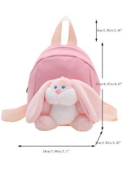 Children Backpack Cartoon Toddler Bag Cute Girls Backpack Baby Toddler Bag Lightweight Travel Bag
