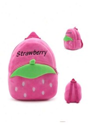 Portable Cartoon Plush Backpack Schoolbag Campus Shoulder Bag Small Backpack