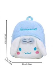 Sanrio Sanrio Kuromi Cartoon Melody Children s Small School Bag Plush Cute Cartoon Backpack