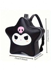 Sanrio حقيبة مدرسية 3D مطبوعة للكوروماي المرح من سانريو ، خفيفة الوزن ومقاومة للماء، حقيبة مدرسية لصبي أو فتاة ، أ